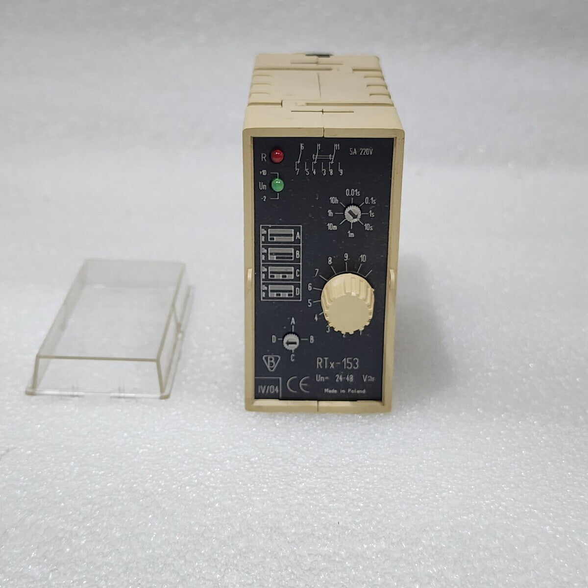 ALSTOM RTX-153 TIME RELAY 24-48V AC/DC