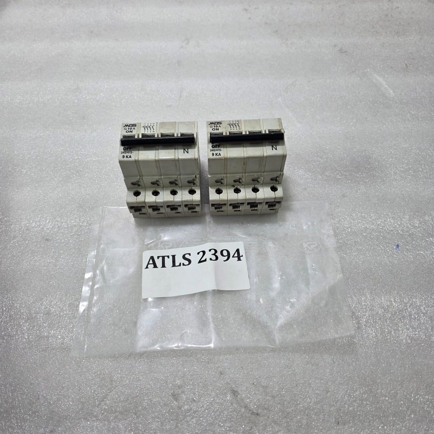 MDS G10A TP+N 10A 9KA 240/415V FOUR POLE MCB CIRCUIT BREAKER