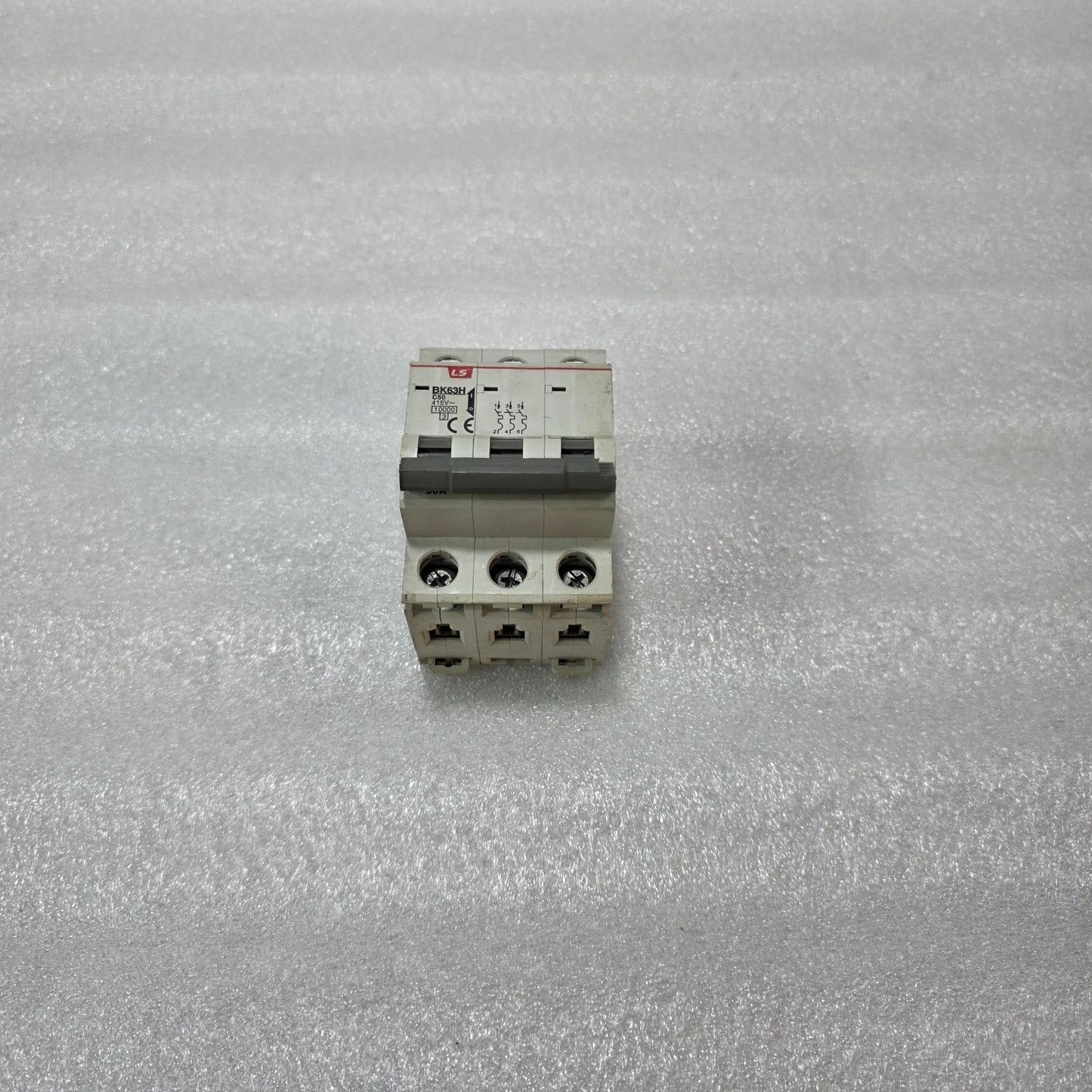 LS BK63H C50 3 POLE MCB 50A 415V CIRCUIT BREAKER 10KA INDUSTRIAL MINIATURE BREAK
