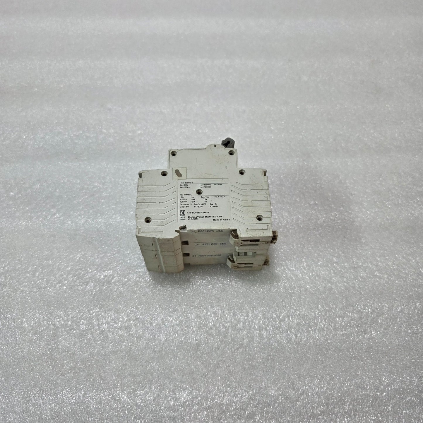 LS BK63H C50 3 POLE MCB 50A 415V CIRCUIT BREAKER 10KA INDUSTRIAL MINIATURE BREAK
