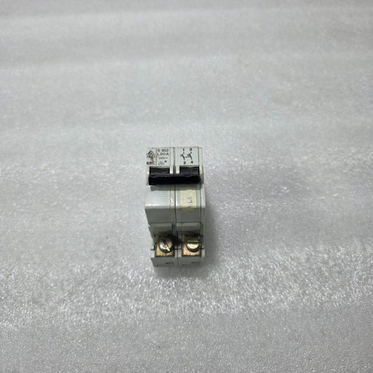 BBC STOTZ S162 L20A 2 POLE MINIATURE CIRCUIT BREAKER 380V MCB