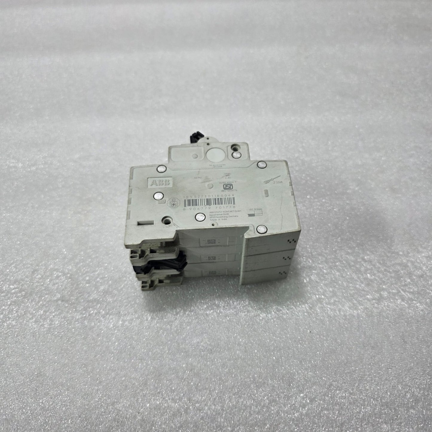 ABB SH203M C6 3 POLE MCB 6A 400V 10KA CIRCUIT BREAKER