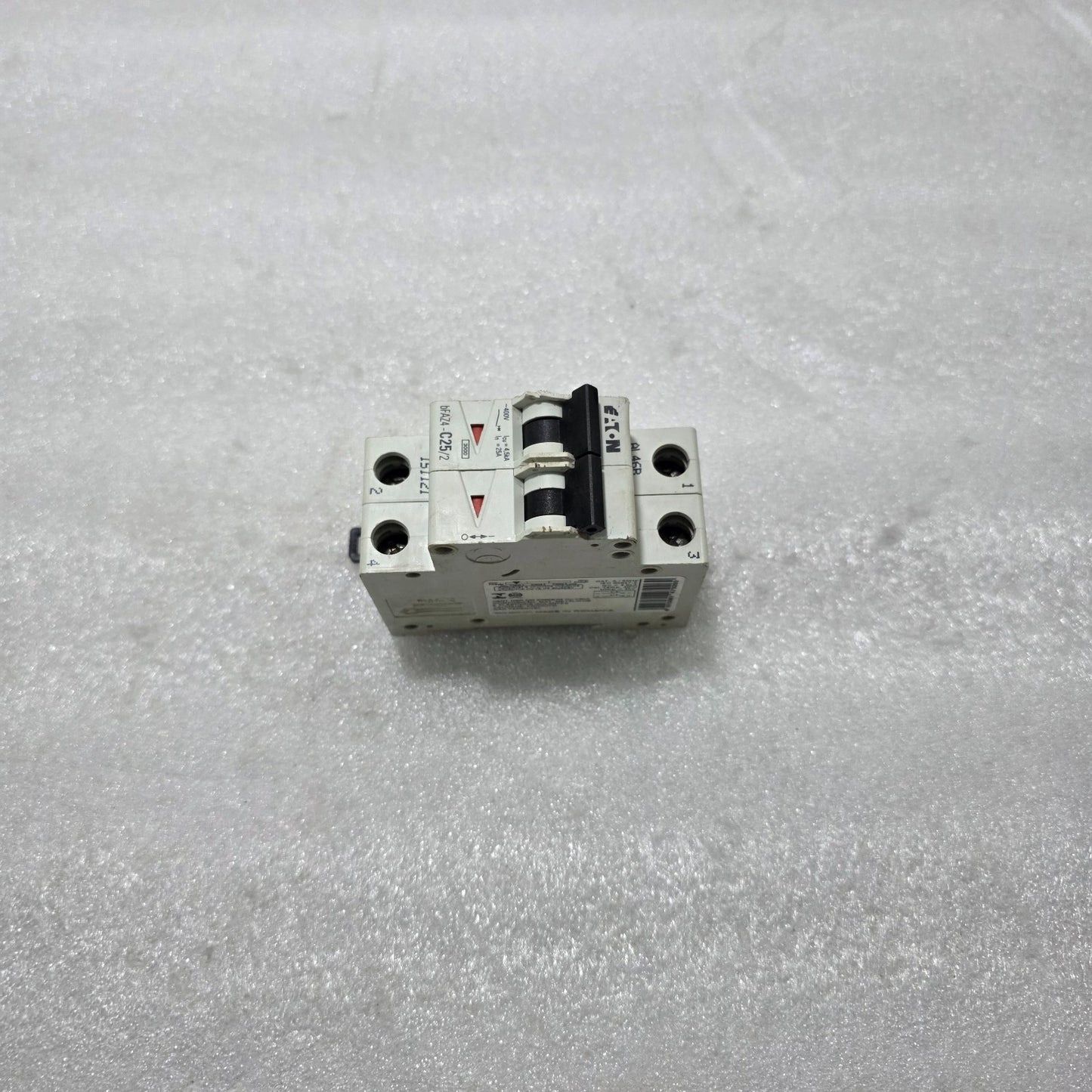 EATON BFAZ4-C25/2 25A 2 POLE MCB CIRCUIT BREAKER 400V 4.5KA