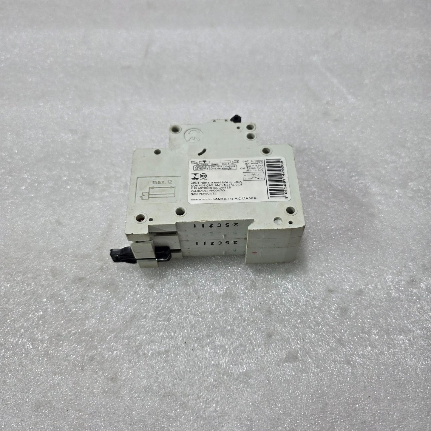 EATON BFAZ4-C25/2 25A 2 POLE MCB CIRCUIT BREAKER 400V 4.5KA
