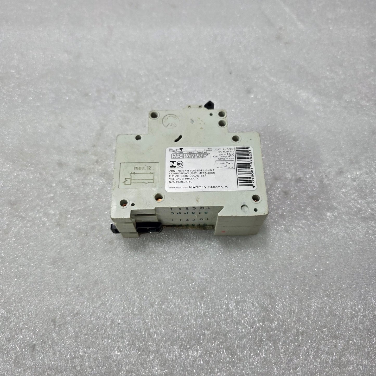 EATON BFAZ4-C10/2 2 POLE MCB 10A CIRCUIT BREAKER 4.5KA 400V