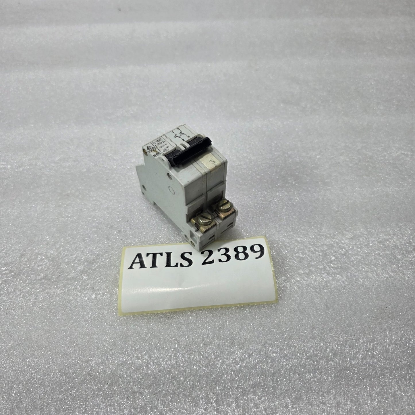 BBC STOTZ S162 L20A 2 POLE MINIATURE CIRCUIT BREAKER 380V MCB