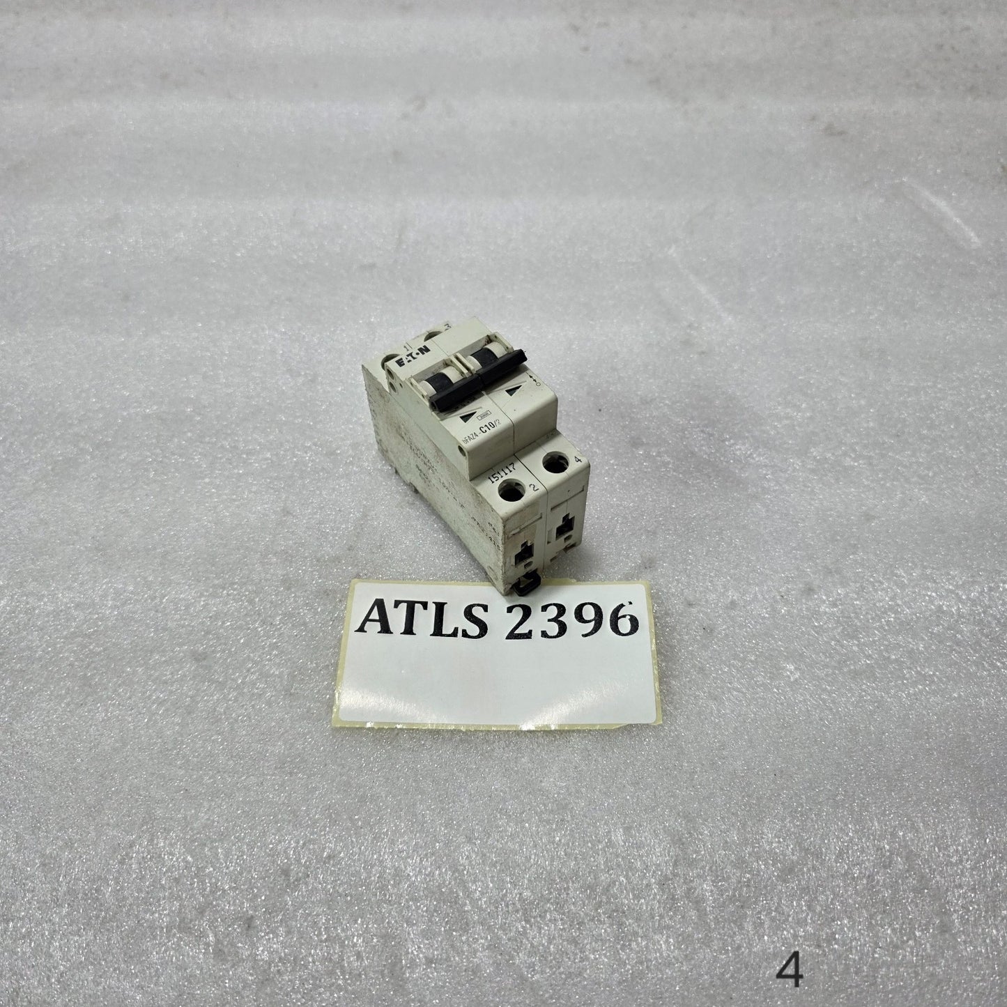 EATON BFAZ4-C10/2 2 POLE MCB 10A CIRCUIT BREAKER 4.5KA 400V