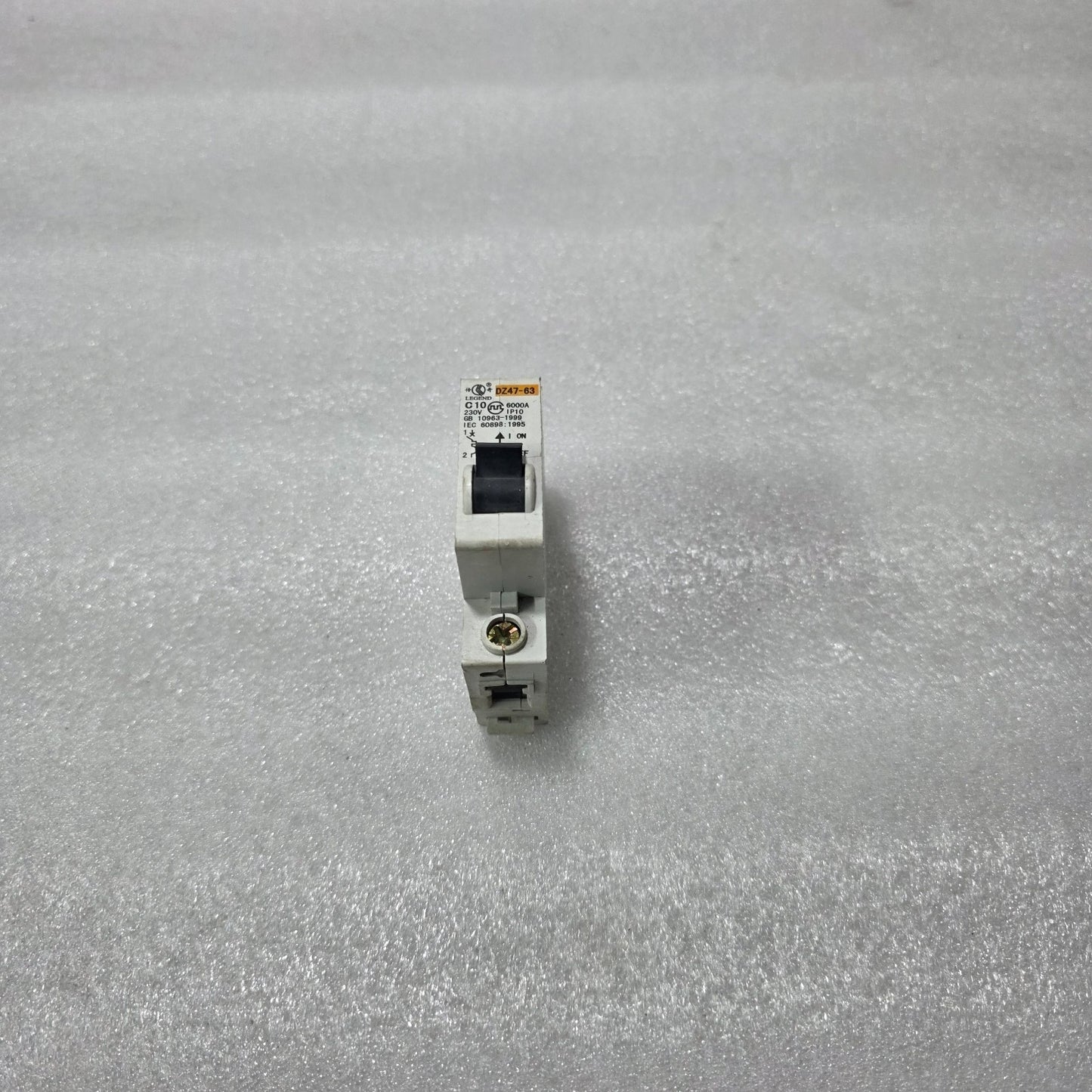 LEGEND DZ47-63 C10 SINGLE POLE MCB 10A 230V 6KA MINIATURE CIRCUIT BREAKER
