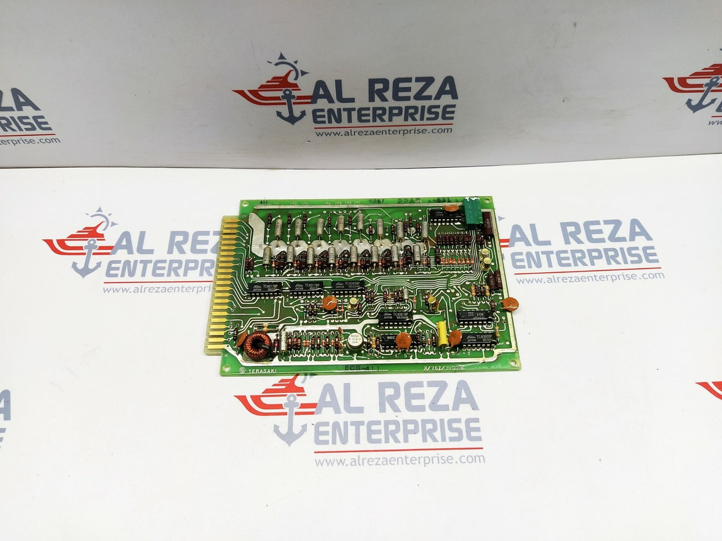 TERASAKI ECB-411 CONTROL PCB BOARD | INDUSTRIAL AUTOMATION INTERFACE MODULE | K/