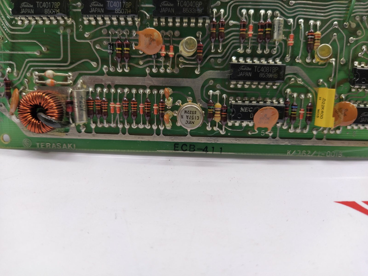 TERASAKI ECB-411 CONTROL PCB BOARD | INDUSTRIAL AUTOMATION INTERFACE MODULE | K/