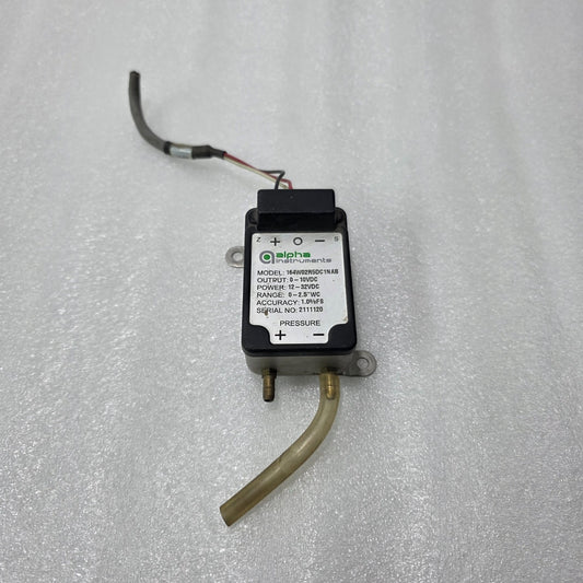 ALPHA INSTRUMENTS 164W02R5DC1NAB PRESSURE TRANSMITTER | 0–10V OUTPUT | 0–2.5" WC