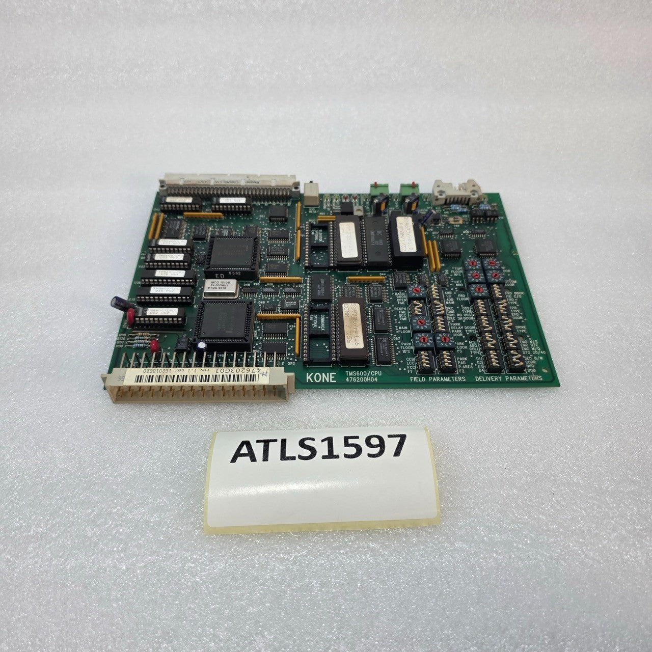 KONE TMS600/CPU CONTROL BOARD 476200H04 REV 1.1 476203G01