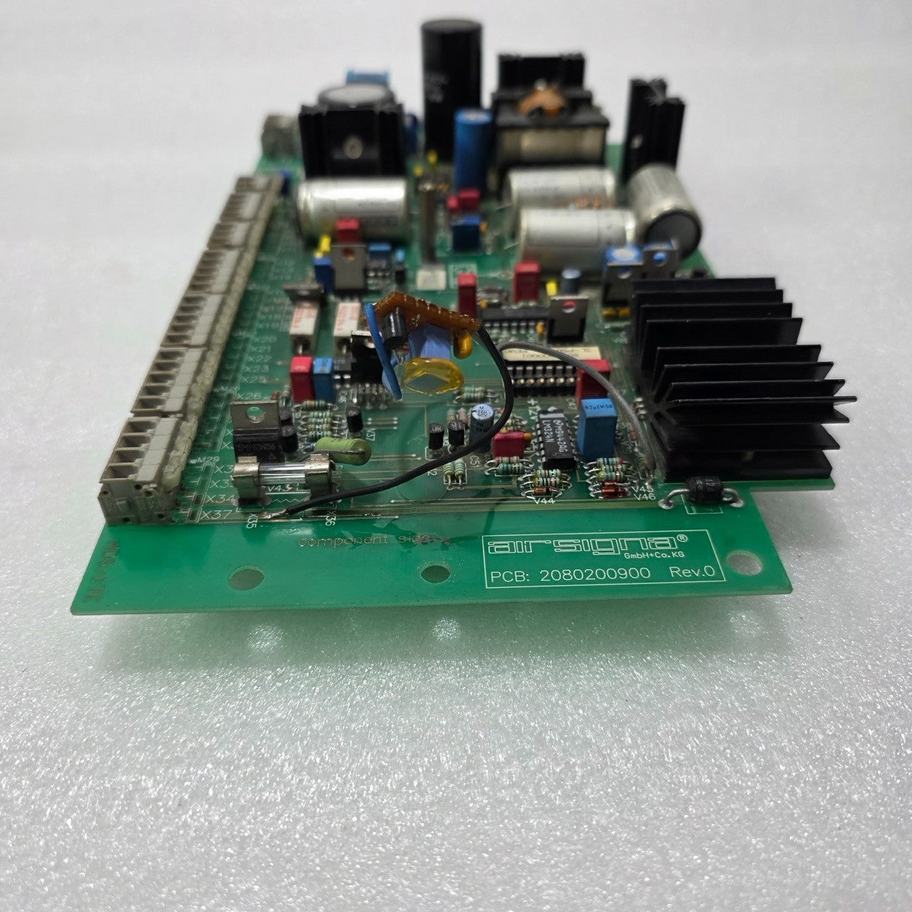 AIRSIGNA 2080200900 ELECTRONIC CONTROL PCB – REV. 0 INDUSTRIAL CIRCUIT BOARD