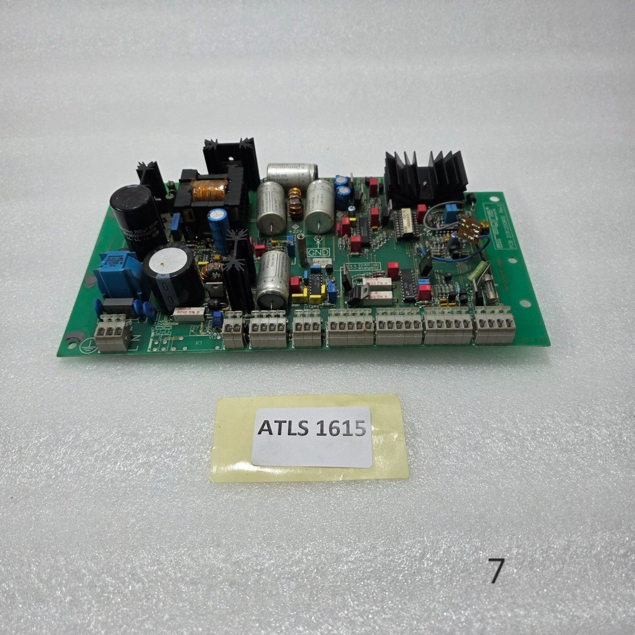 AIRSIGNA 2080200900 ELECTRONIC CONTROL PCB – REV. 0 INDUSTRIAL CIRCUIT BOARD