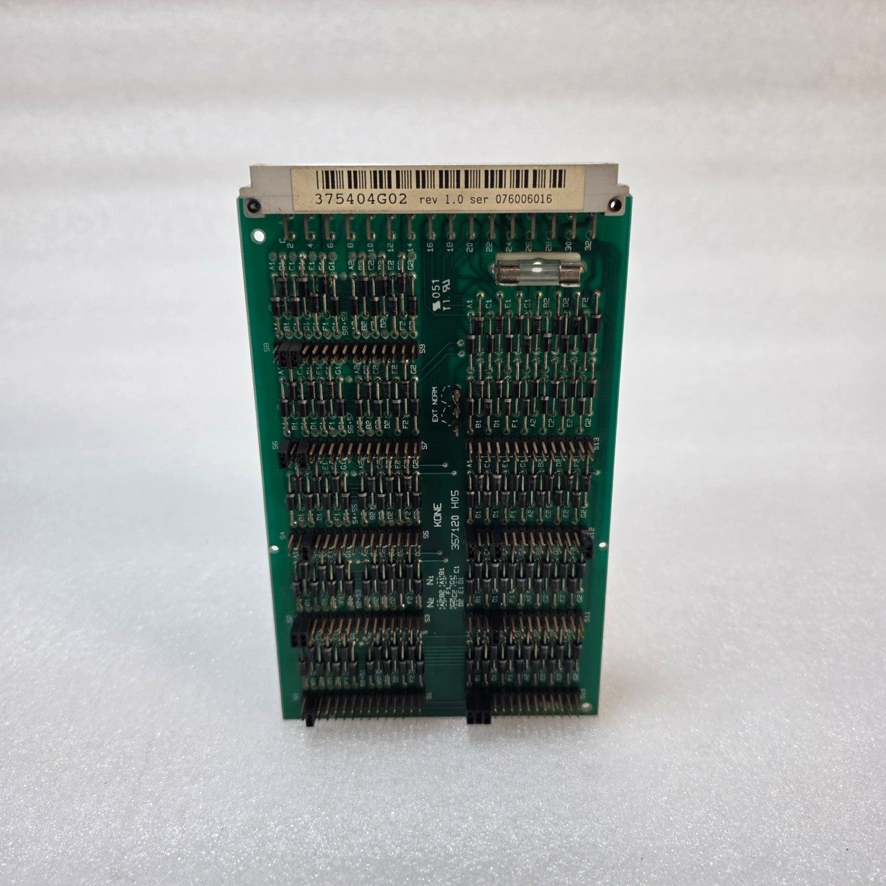 KONE 375404G02 REV 1.0 INDUSTRIAL ELEVATOR LOGIC / INTERFACE MODUL 357120 H05