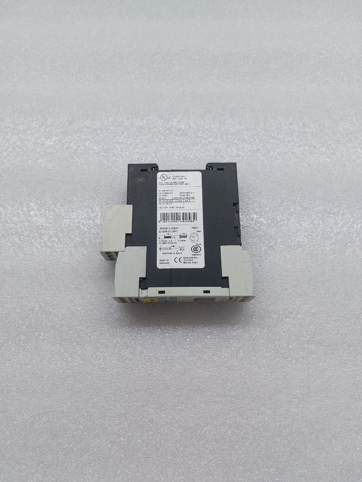 SIEMENS 3UG4615-2CR20 PHASE MONITORING RELAY
