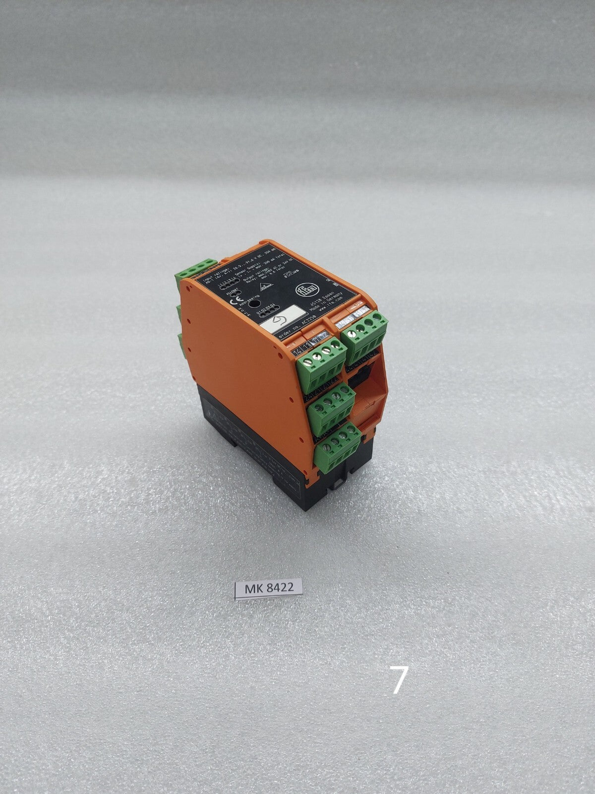 IFM AC2258 INTERFACE CABINET CONTROL MODULE