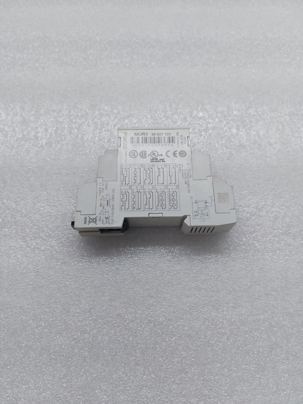 CROUZET MUR3 CHRONOS 2 RELAY TIMER 88827103 12-240V AC/DC