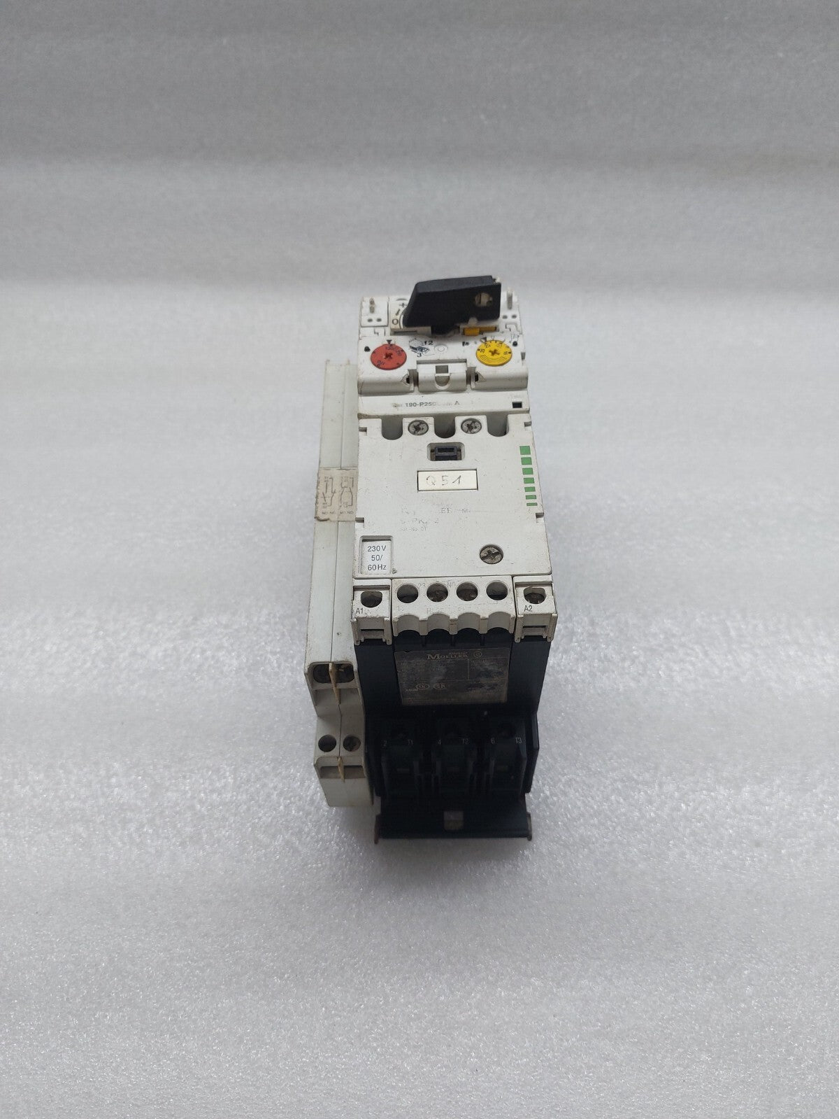 ALLEN BRADLEY CAT 190-MN MANUAL MOTOR STARTER 190-P250L PKZ2 AND ZM 230V