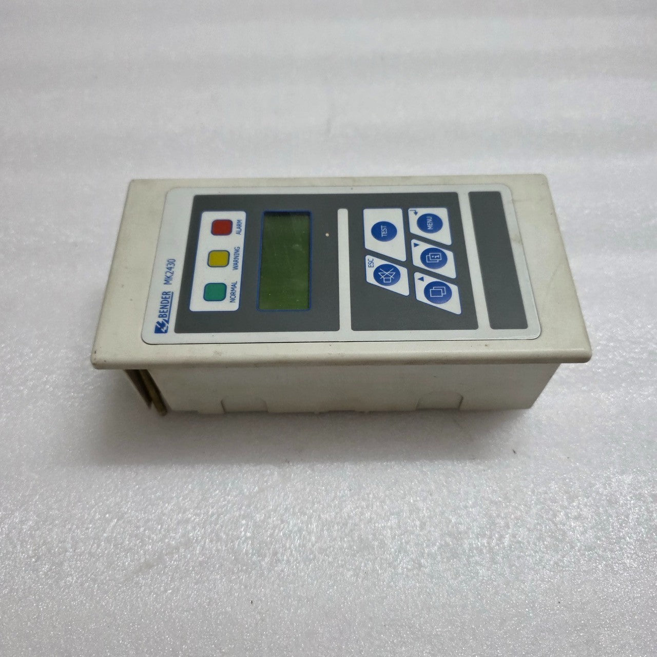 BENDER MK2430-12 REMOTE ALARM INDICATOR & TEST COMBINATION B95100002 24V
