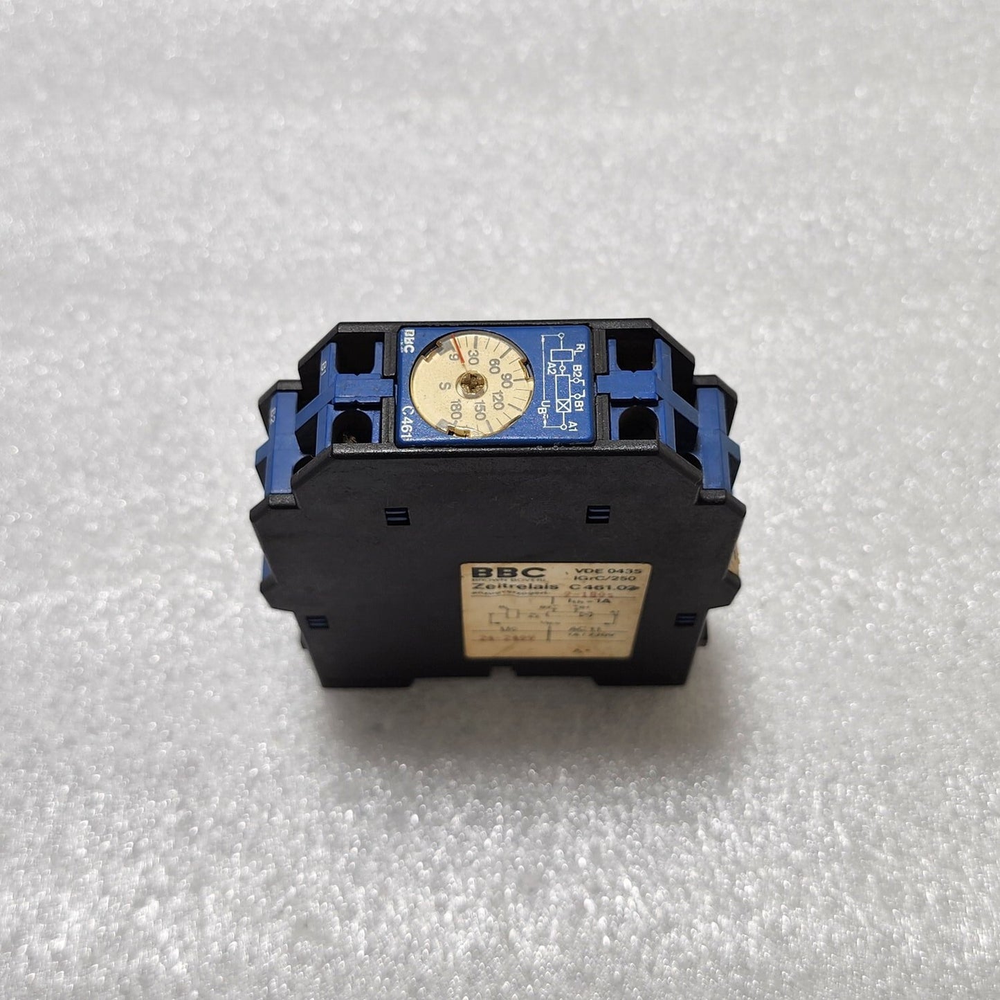 BBC C461.02 TIMER RELAY 9-180S