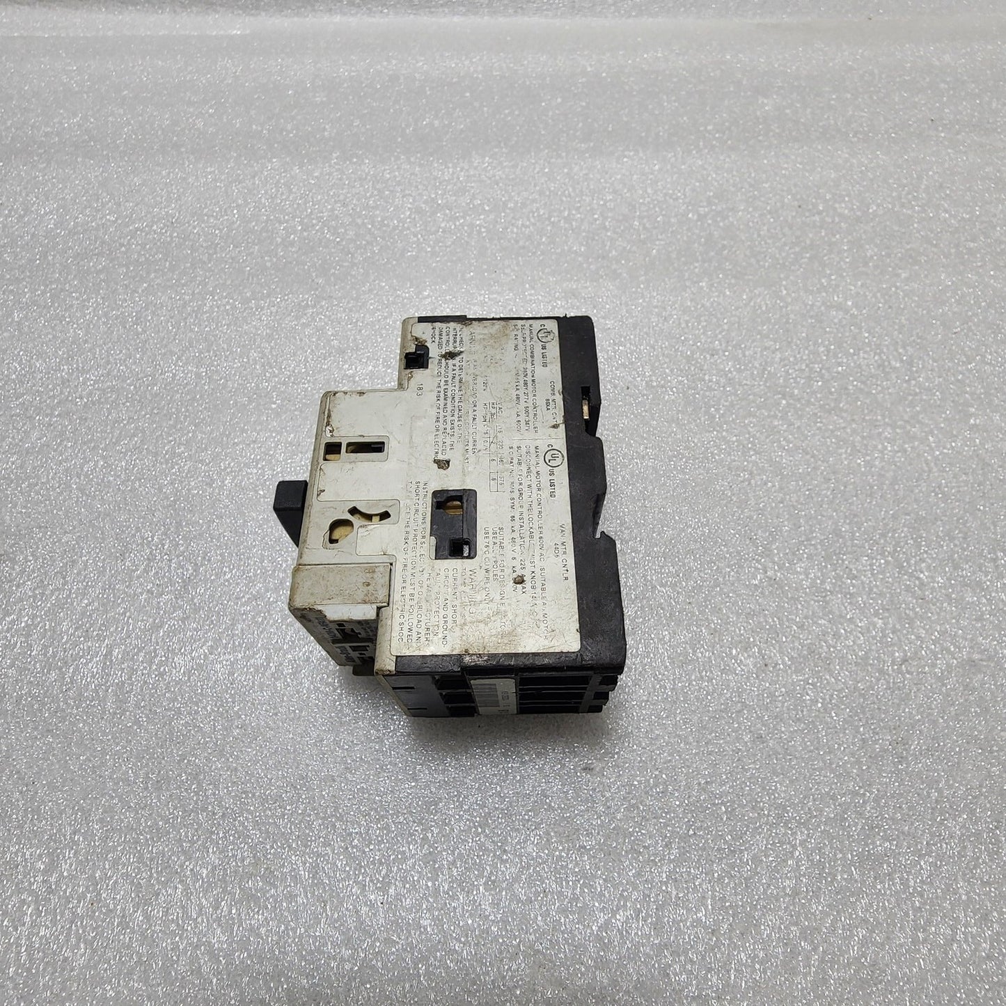 ALLEN BRADLEY CAT 140M-C2E-B63 SER A MOTOR CIRCUIT BREAKER