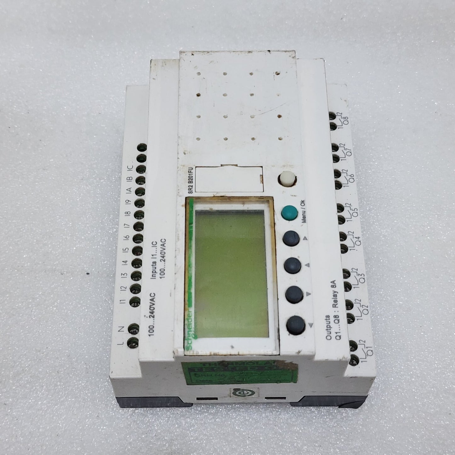 SR2 B201FU ZELIO LOGIC RELAY 100-240VAC 88960053