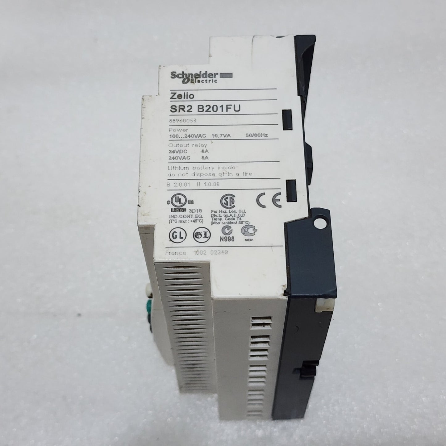 SR2 B201FU ZELIO LOGIC RELAY 100-240VAC 88960053