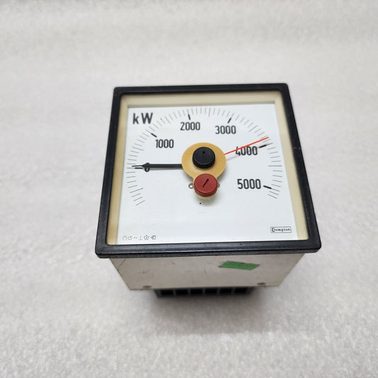 CROMPTON 244-216G-QQ-CD-ER kW METER 494409 1 430258-1 L/L VT RATIO 13.8K/120V CT