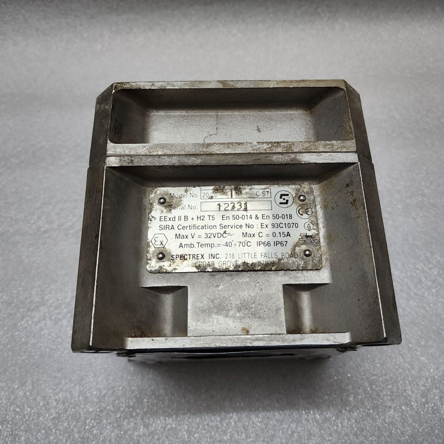 SHARP EYE IR3 FLAME DETECTOR 20/20-C ST 32VDC 20/20 I-C-ST