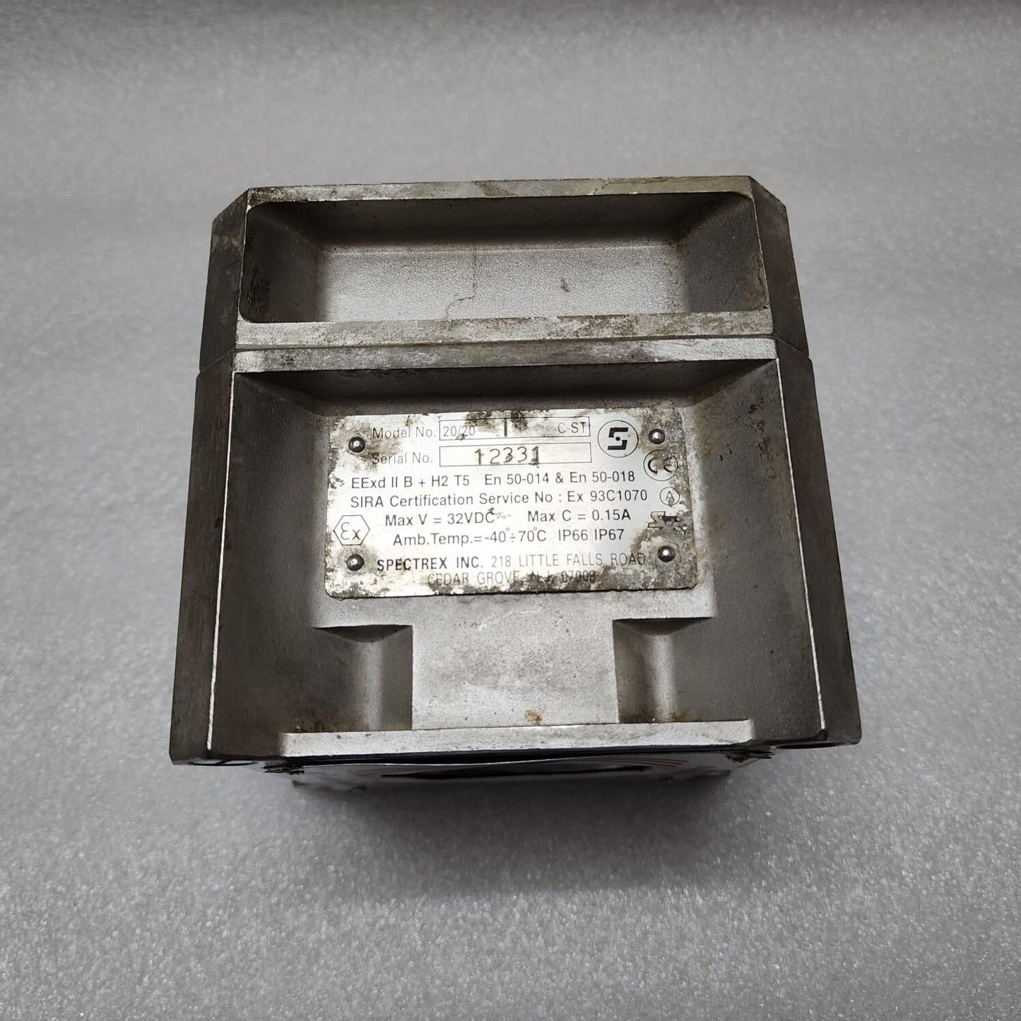 SHARP EYE IR3 FLAME DETECTOR 20/20-C ST 32VDC 20/20 I-C-ST