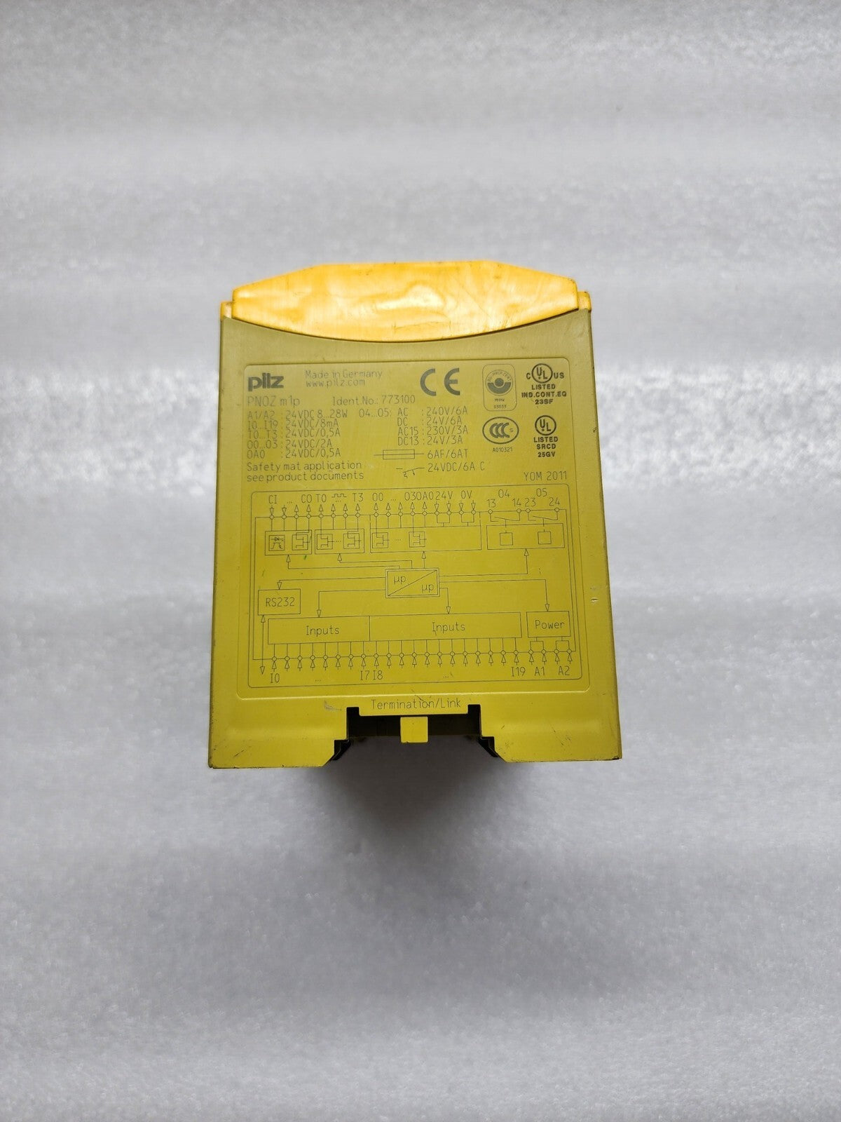 PILZ PNOZ M1P SAFETY RELAY 773100 24VDC