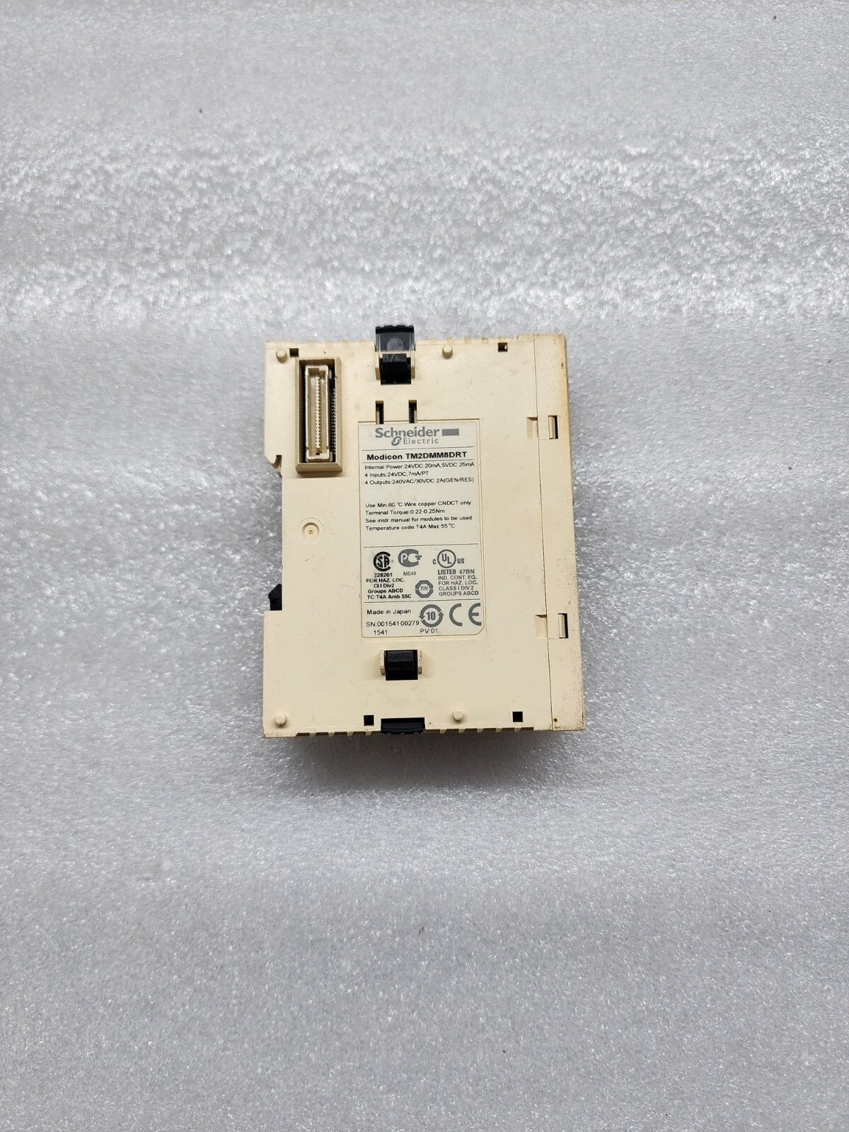 TM2DMM8DRT DISCRETE INPUT/OUTPUT MODULE