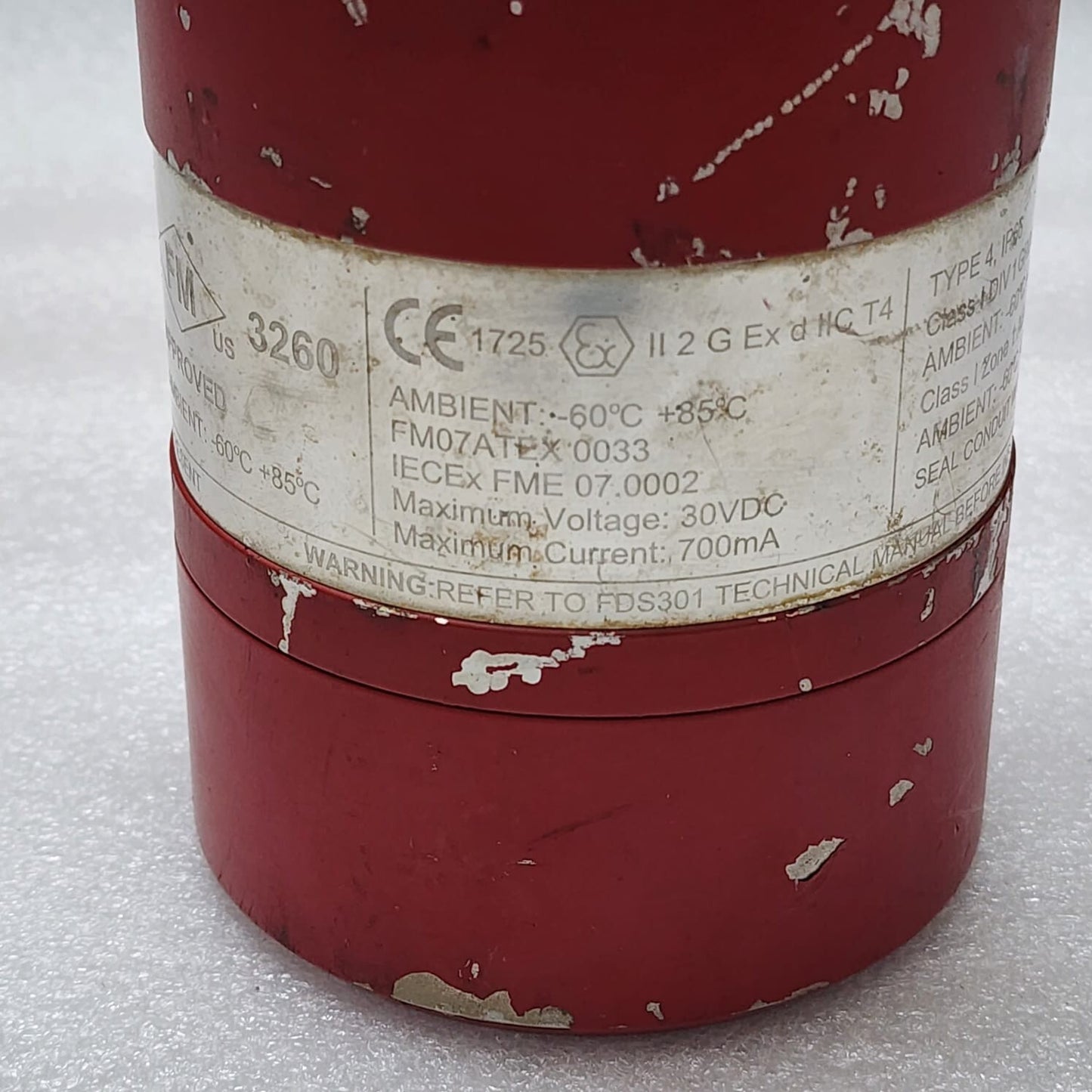MICROPACK FDS 301 VISUAL FLAME DETECTOR