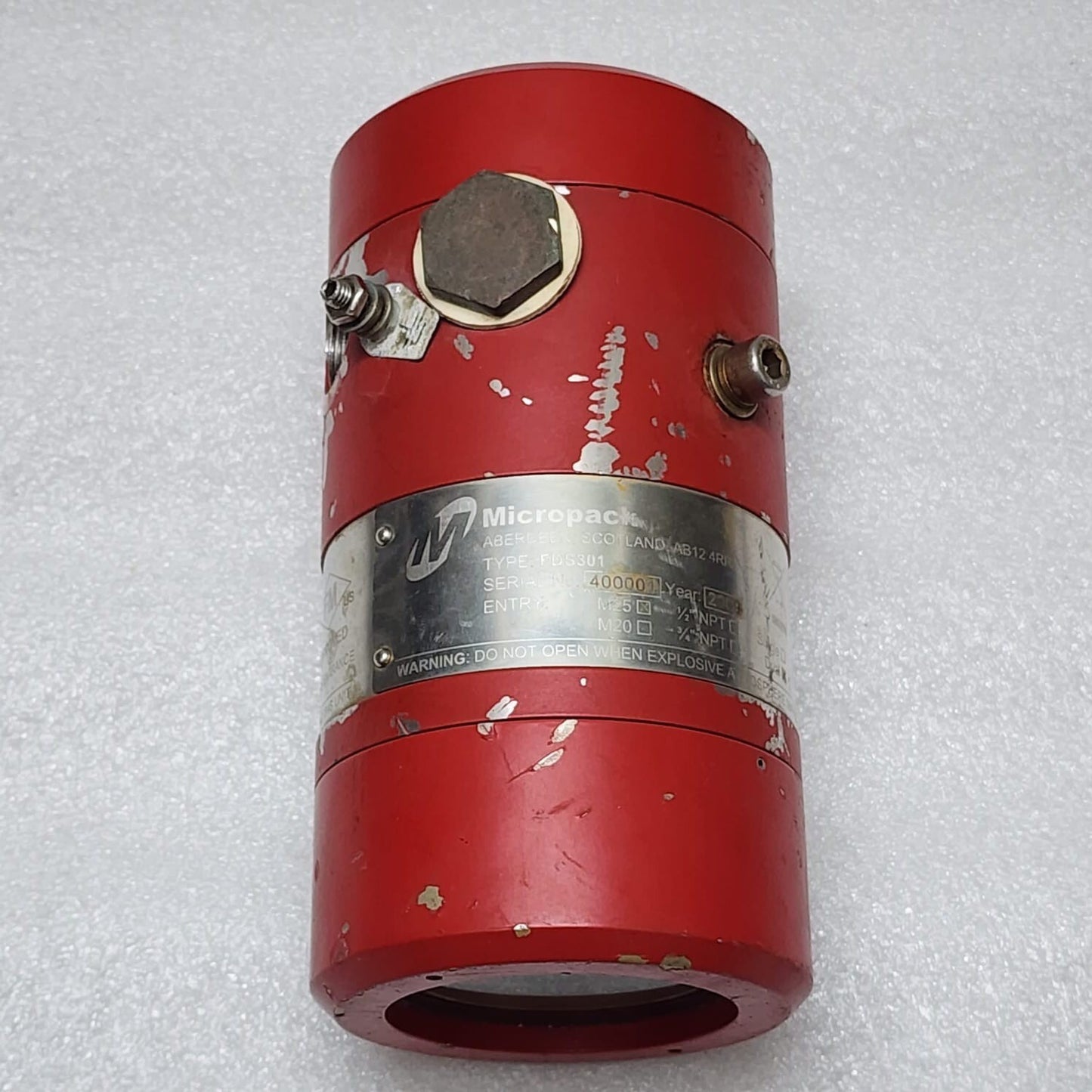 MICROPACK FDS 301 VISUAL FLAME DETECTOR