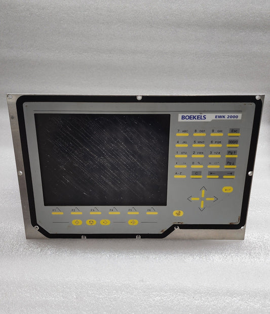 BOEKELS EWK 2000 TFT-COLOT 10.4" OPERATOR PANEL 103960125
