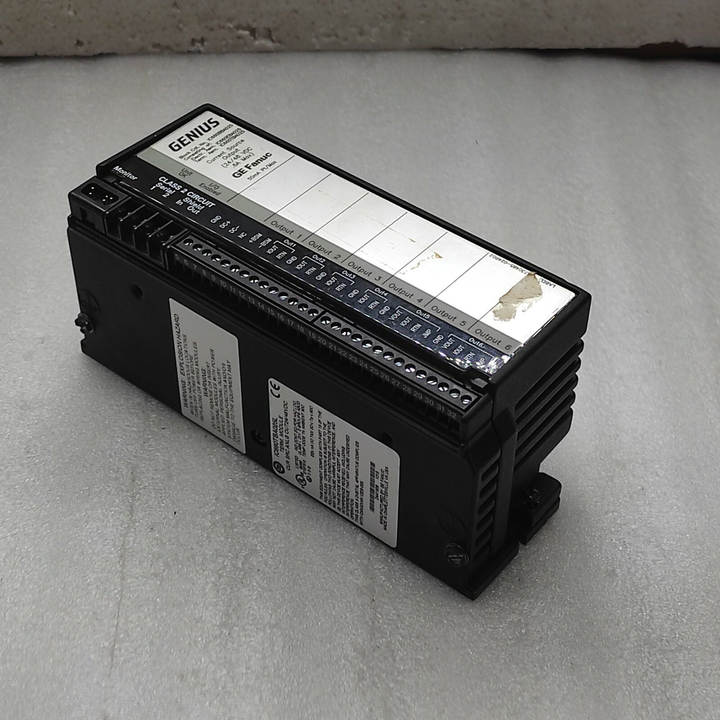 GE FANUC IC660EBA025K ELECTRIC MODULE 24/48VDC IC660BBA025N