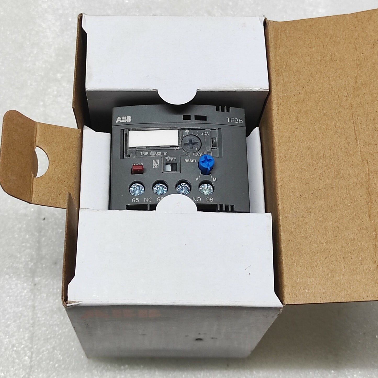 ABB TF65-40 THERMAL OVERLOAD RELAY 1SAZ811201R1003 30-40 A