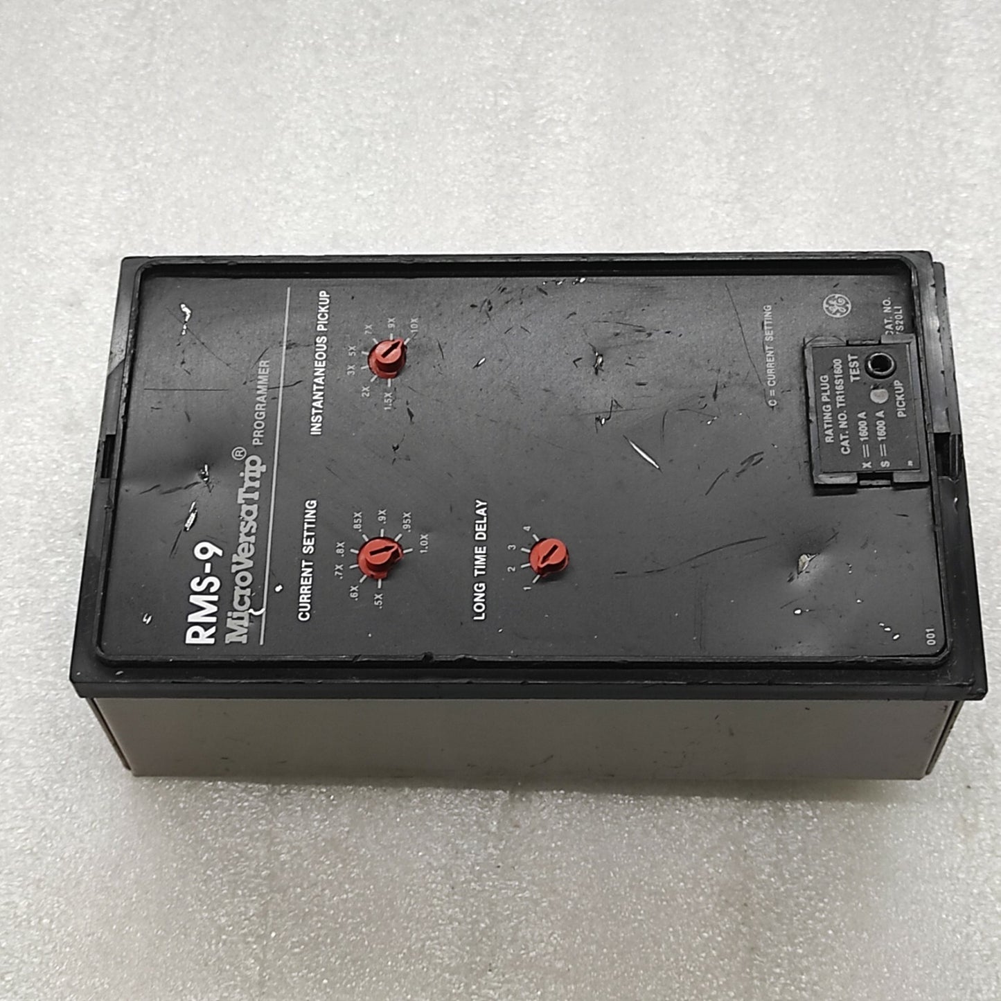 GE RMS-9 MICRO VERSA TRIP RS20LI SOLID STATE PROGRAMMER