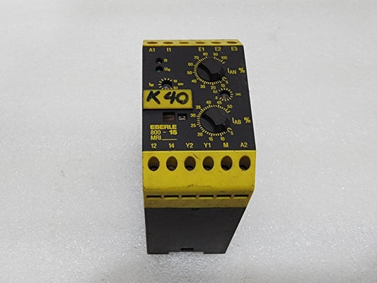 EBERLE 80015144100 CURRENT MONITORING RELAY 230V