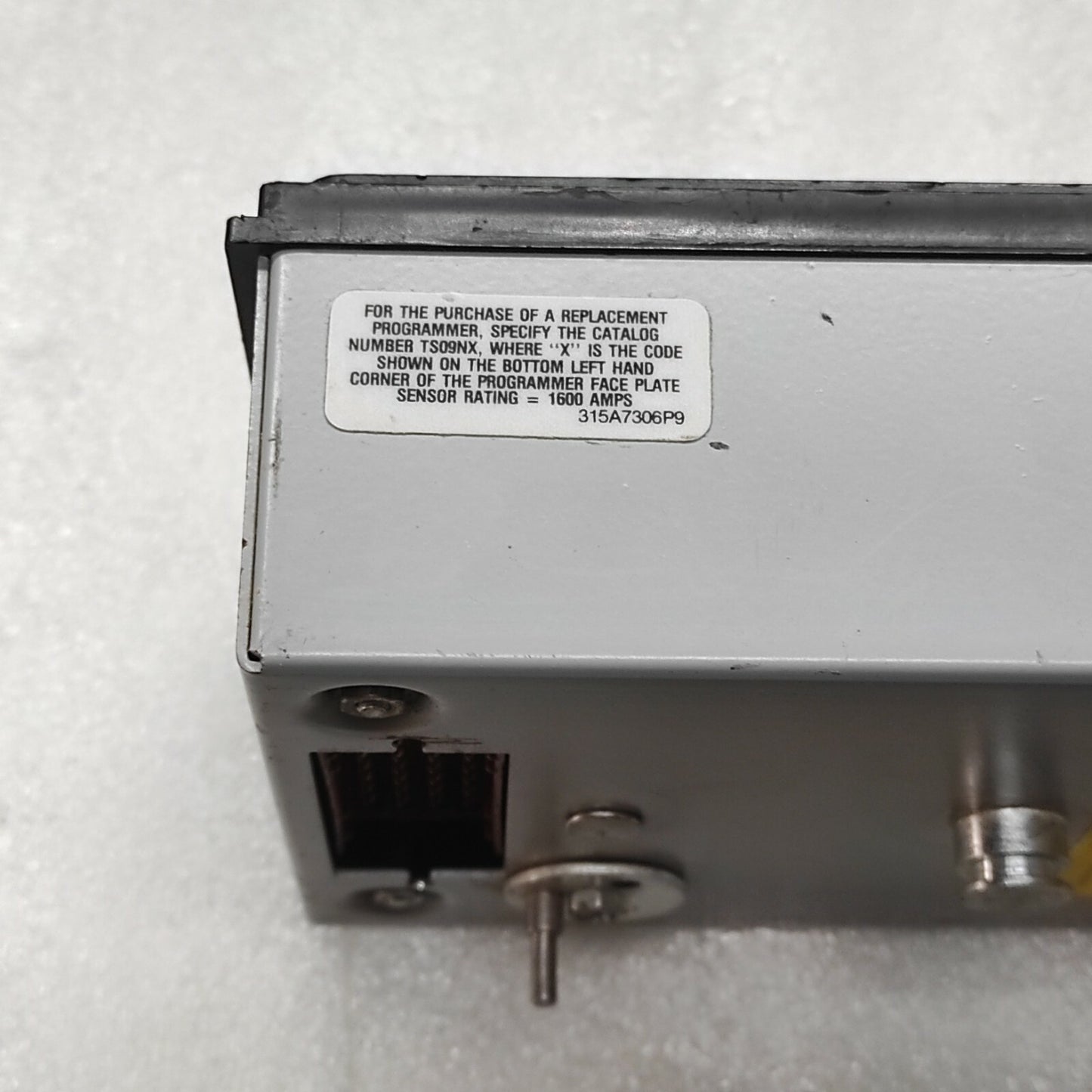 GE RMS-9 MICRO VERSA TRIP RS20LI SOLID STATE PROGRAMMER