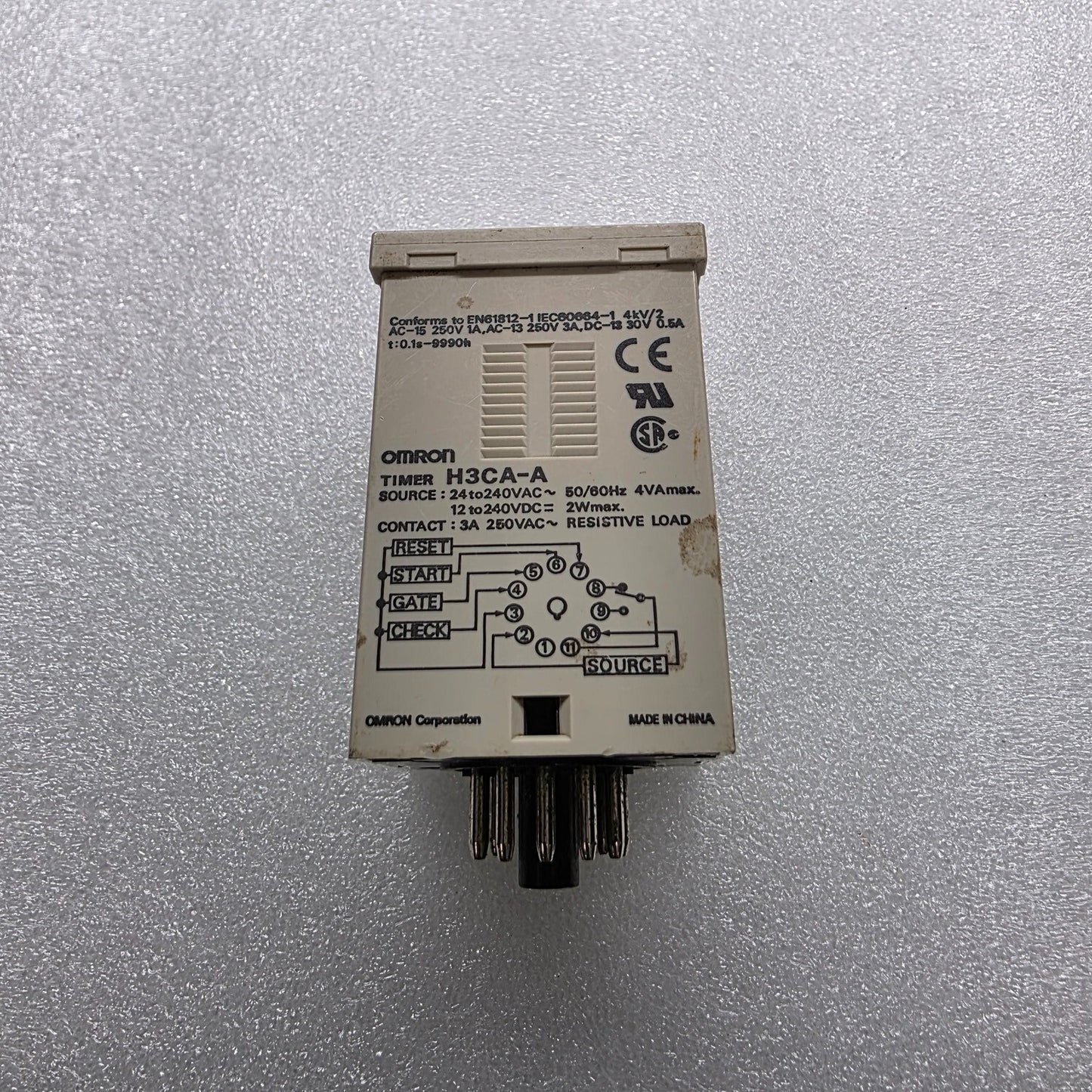 OMRON H3CA-A MULTI-FUNCTION TIMER 24-240VAC/12-240VDC