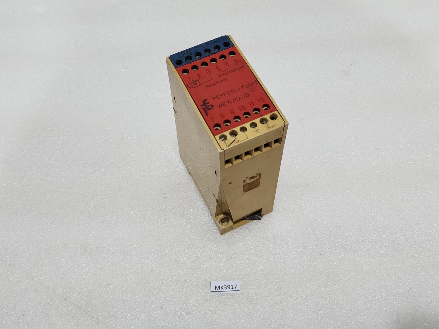 PEPPERL + FUCHS WE74/EX1/G SWITCH AMPLIFIER