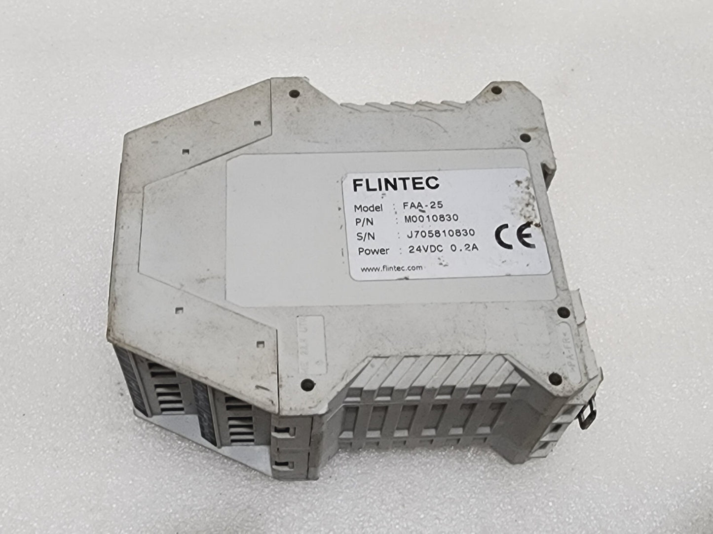FLINTEC FAA-25 ANALOGUE AMPLIFIER M0010830 24VDC
