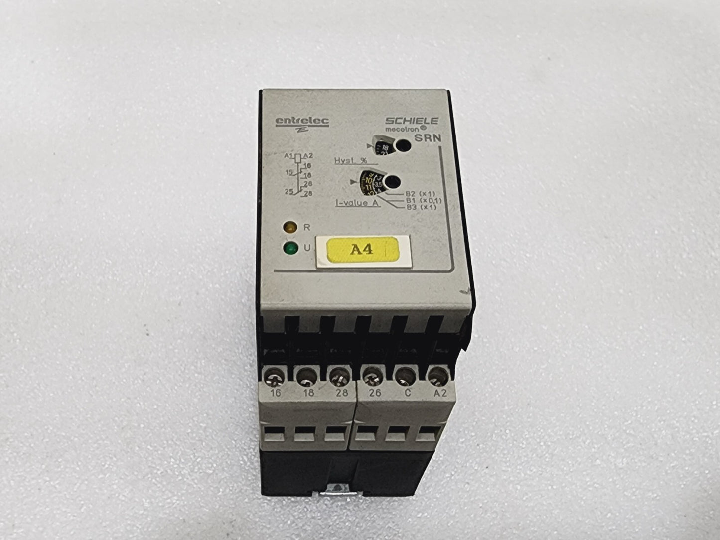 SCHIELE ENTRELEC SRN CURRENT MONITORING RELAY 2.450.111.01 220-2240V