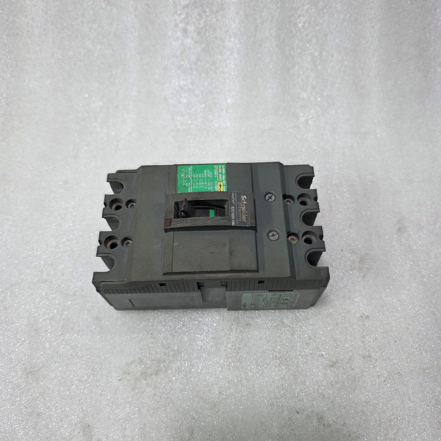 S ELECTRIC EASYPACT EZC100H 15A MCCB 3 POLE CIRCUIT BREAKER 100KA 240V