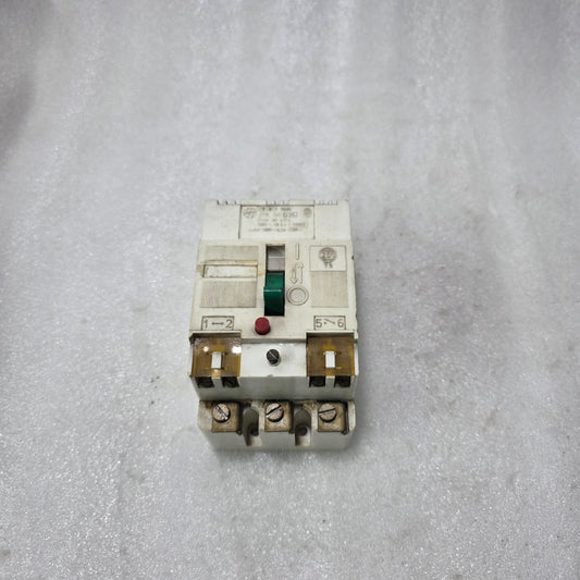 ZSE PRAHA J7K 50 035 MOTOR PROTECTION CIRCUIT BREAKER 6A 3 POLE 500V 50HZ