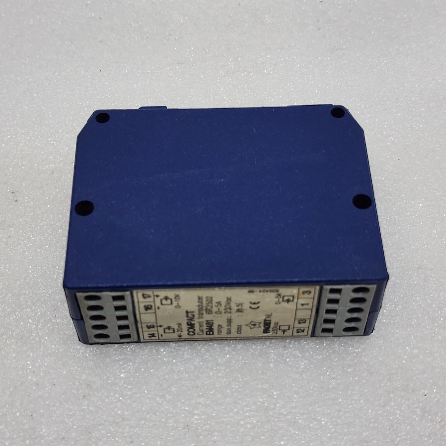 FAGET EM481 6R2502 CURRENT TRANSDUCER 230VAC