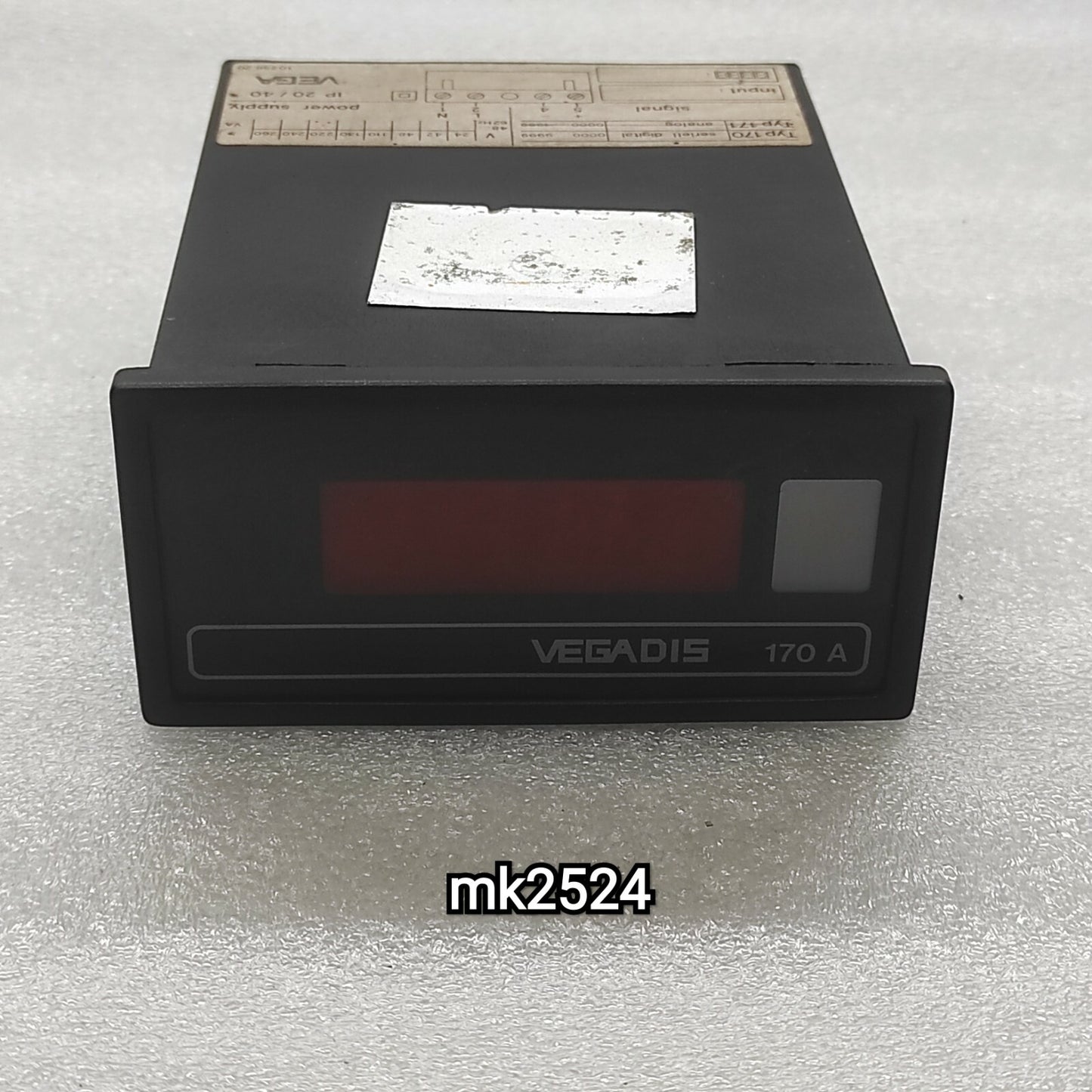 VEGADIS 170A DIGITAL INDICATOR INSTRUMENT