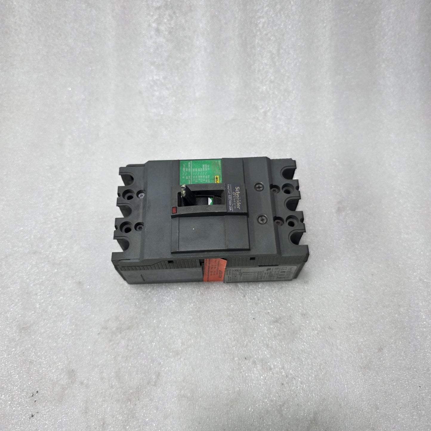 S ELECTRIC EASYPACT EZC100H 20A 3 POLE MCCB CIRCUIT BREAKER
